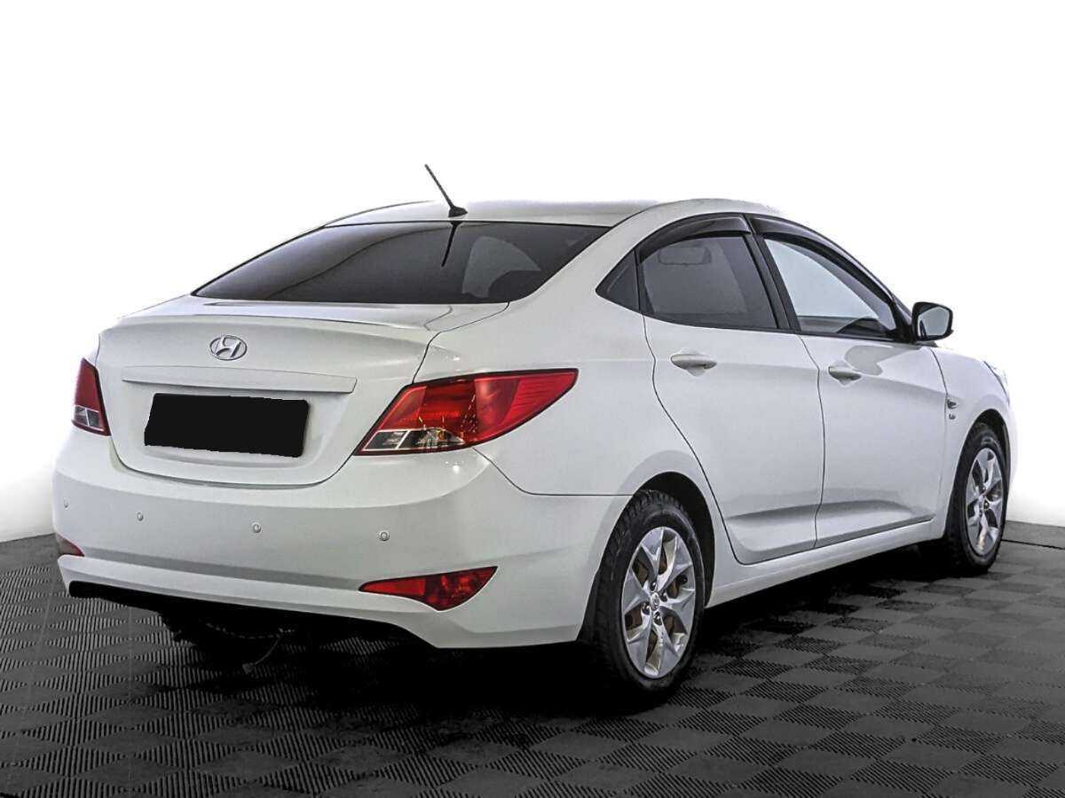 Hyundai Solaris, 2015 - фото №4