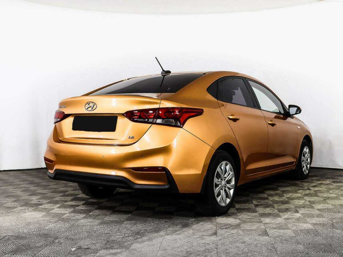 Hyundai Solaris, 2017 - фото №4