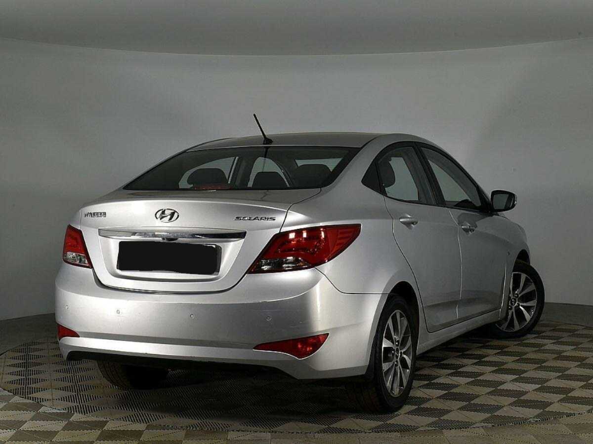 Hyundai Solaris, 2015 - фото №2