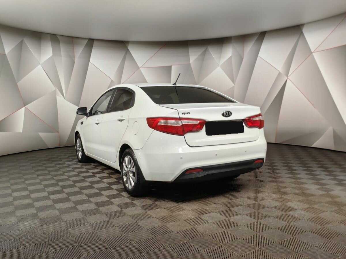 Kia Rio 4-speed, 2013 - фото №4
