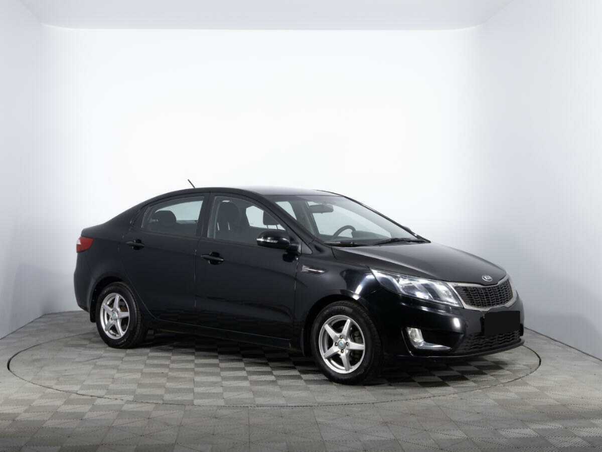 Kia Rio 6-speed, 2014 - фото №3