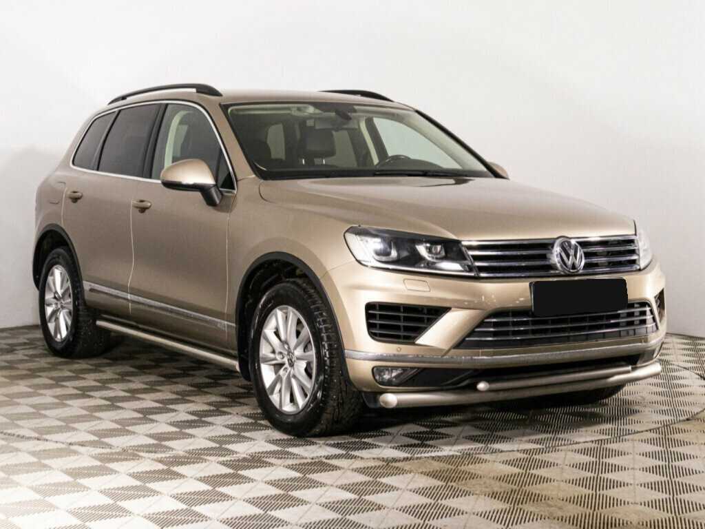 Volkswagen Touareg, 2015 - фото №3