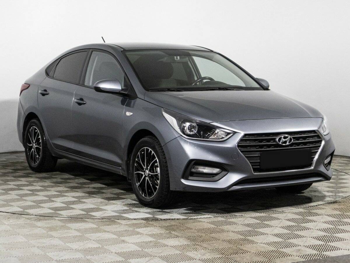 Hyundai Solaris, 2018 - фото №3