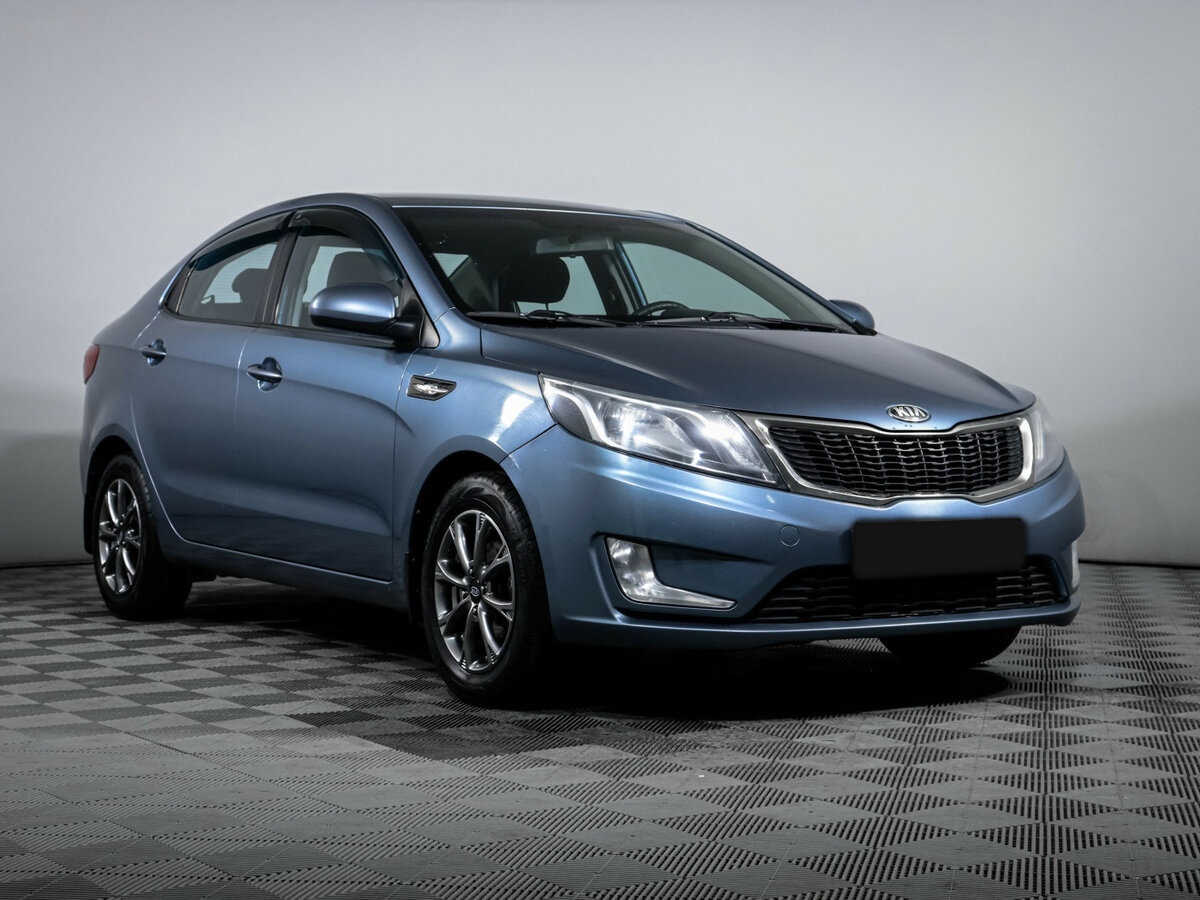 Kia Rio 5-speed III, 2013 - фото №3