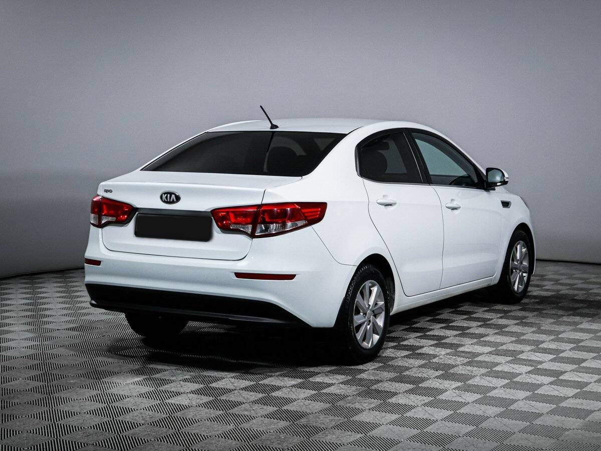 Kia Rio III Рестайлинг, 2015 - фото №4