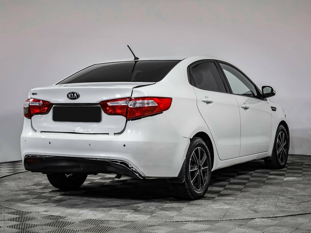 Kia Rio 4-speed III, 2013 - фото №4