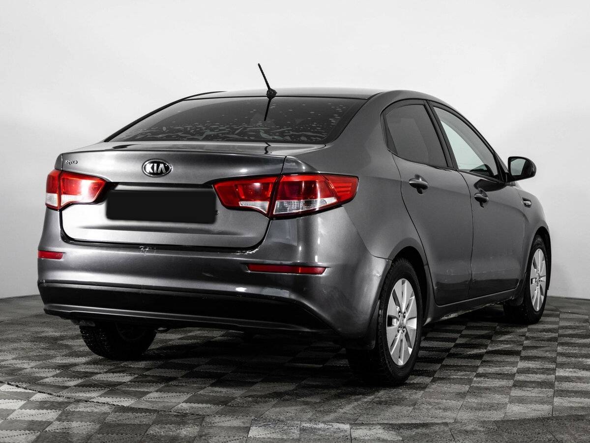 Kia Rio III Рестайлинг, 2015 - фото №4