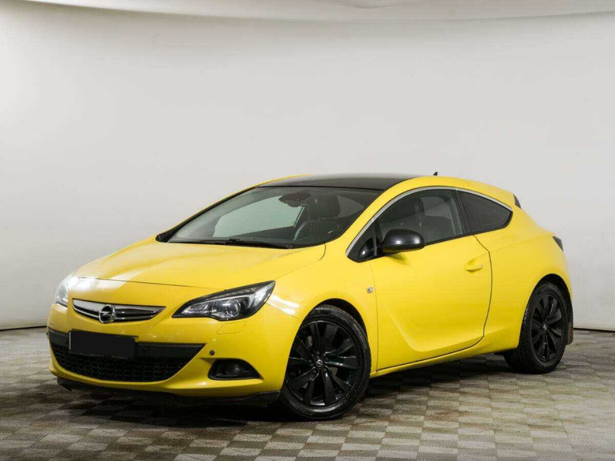 Opel Astra GTC, 2013 - фото №1