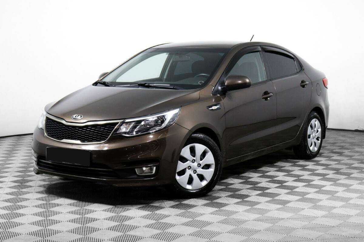 Kia Rio, 2016 - фото №1