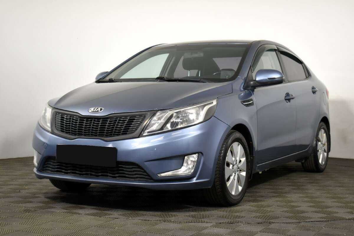 Kia Rio 5-speed, 2013 - фото №1