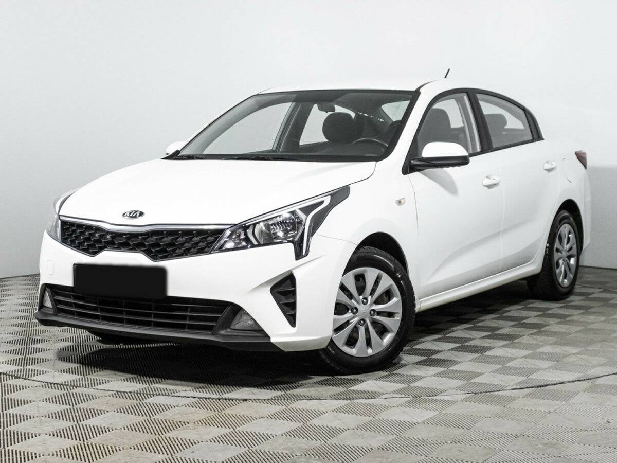 Kia Rio IV Рестайлинг, 2021 - фото №1